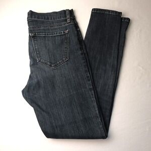 Banana Republic Womens Mid Rise Skinny Leg Medium Wash Jeans Size 28/6 Stretch